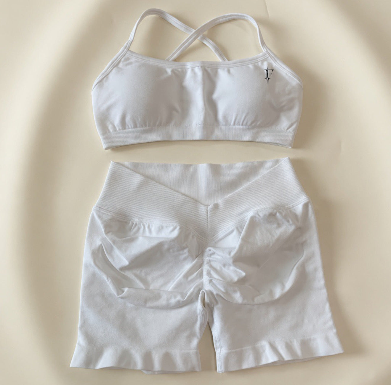 Shorts & Sports Bra Set