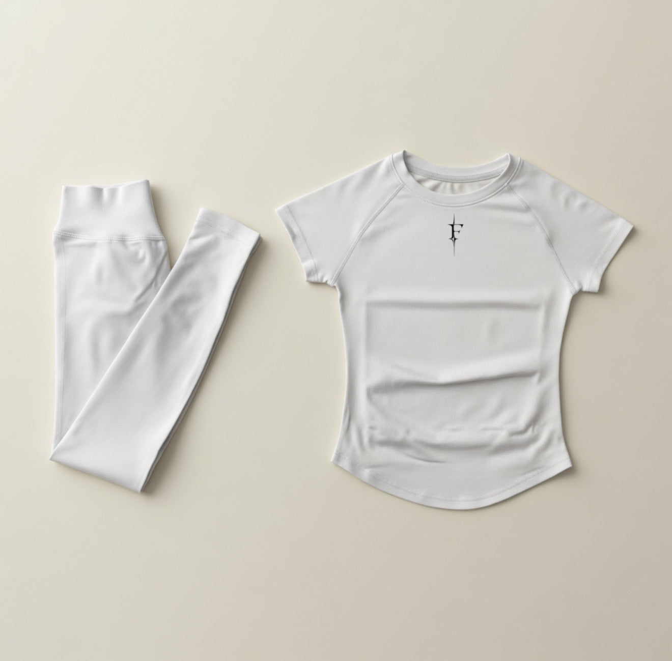 Leggings & compression blouse set