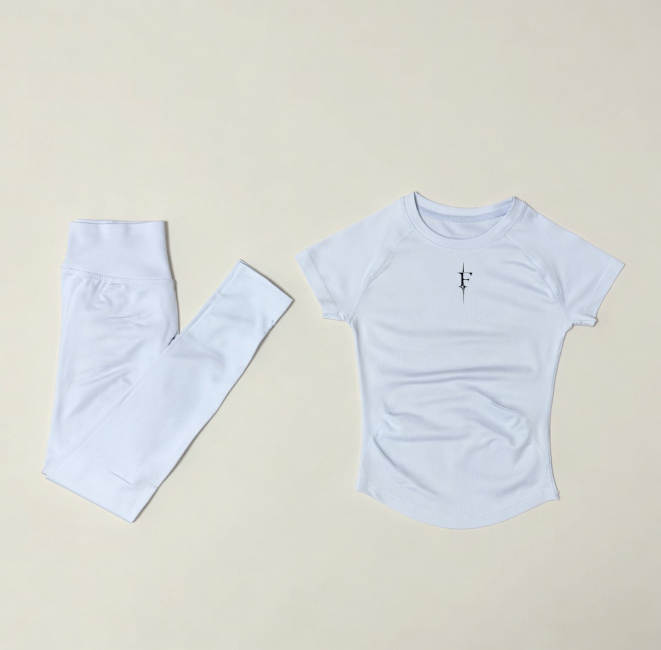 Leggings & compression blouse set