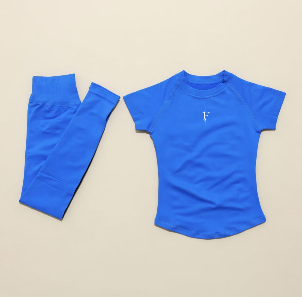 Leggings & compression blouse set