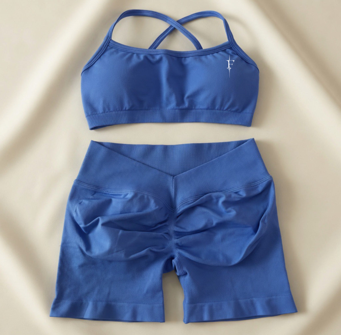 Shorts & Sports Bra Set